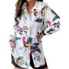 1116 Европейская и американская мода новая EBAY популярная женская рубашка с длинным рукавом и отложным воротником женская одежда