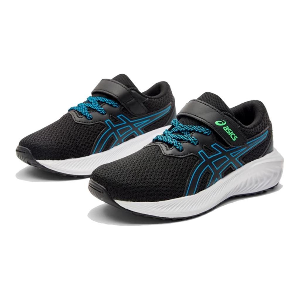 Asics Pre Excite 10 PS Black Digital Aqua Kids Sneakers 1014A297-005
