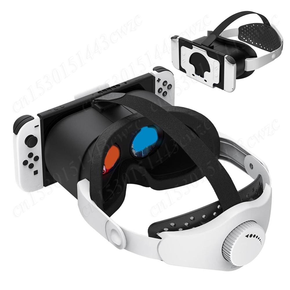 VR Headset Virtual Reality Headset with Adjustable Pupil Distance 3D VR Glasses for Switch & Switch OLED