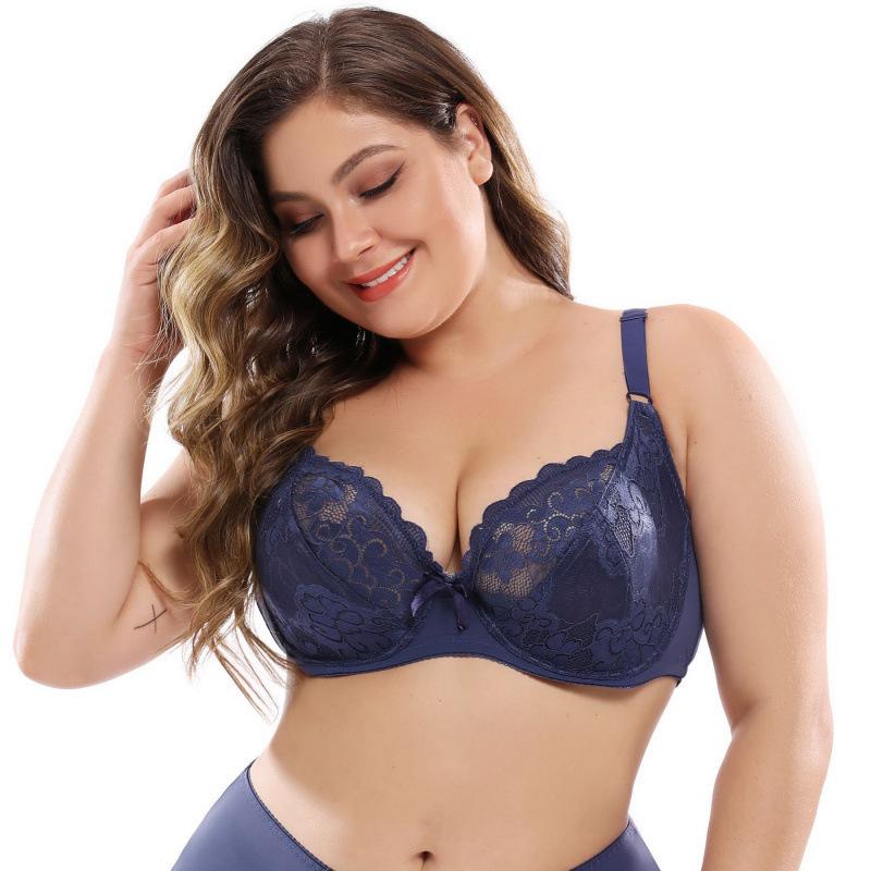 Fat Women Bras Women's E Cup Plus Size Underwear
