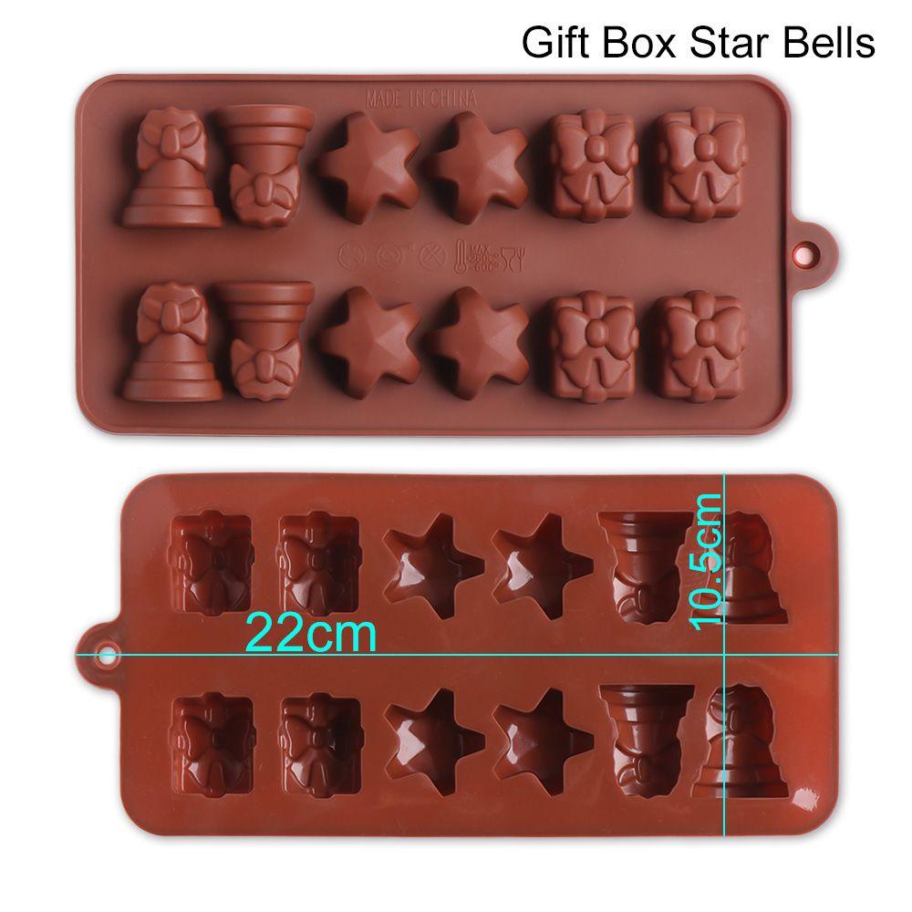 Cookie Shaping Decorating Gingerbread Man Christmas Candy Mould Xmas Chocolate Mold Baking Trays
