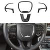 Carbon Fiber Look Steering Wheel Cover Trim For Dodge Challenger Durango 2015-20