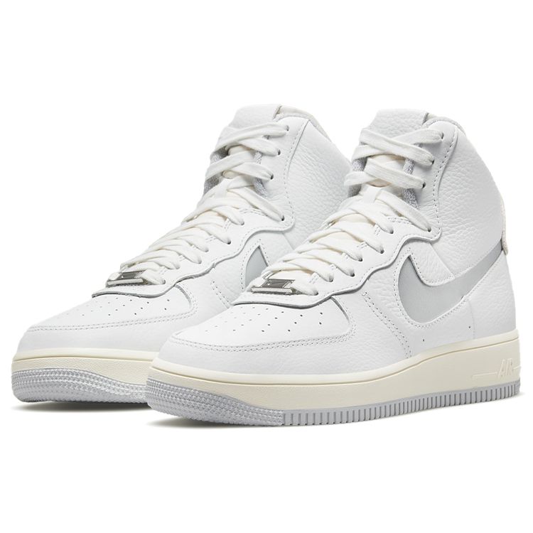 Nike Air Force 1 High Sculpt White Light Smoke Grey Женские кроссовки Summit-White DC3590-101