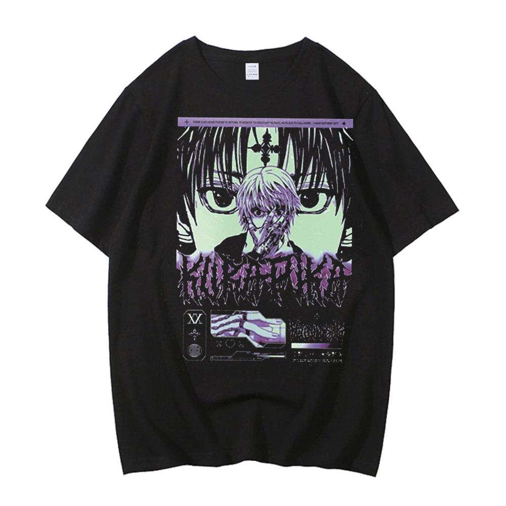 Hunter x Hunter cotton t shirt men Classic Comfortable korean clothes Vintage Retro Gothic Digital Breathable women Graphic7