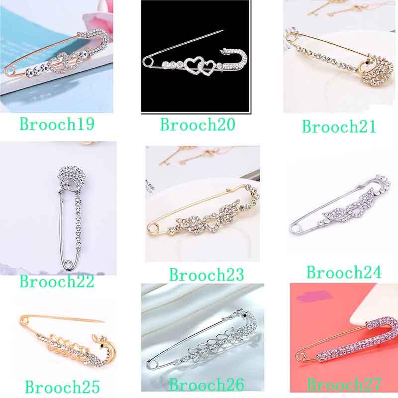 Exquisite Women Fashion Crystal Rhinestone Butterfly Corsage Jewelry Piece