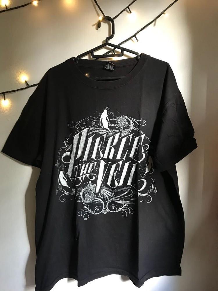 Pierce The Veil band Classic style Black T shirt Heavy cotton NH18913 Unisex T-Shirt