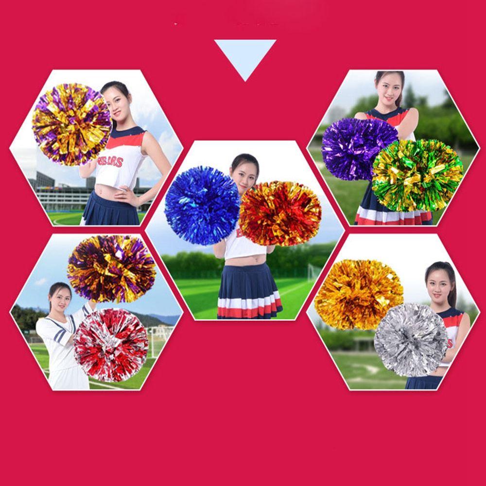 Цветочный клуб Спортивные товары Болельщица Помпоны Декоратор танцевальной вечеринки Черлидинг Бал для аплодисментов