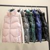 Women's Fashion Autumn/Winter Down Cotton Warm Horse Jacket Vest Jacket