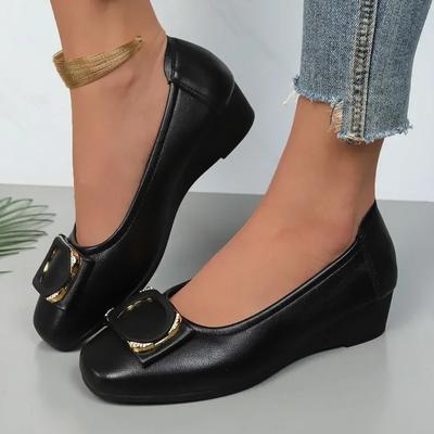 Модные Элегантные 2024 Новые Горячо продаваемые Универсальные Однотонные Удобные Слипоны Женская Обувь Новые Балетки Круглый Носок Женские Лоферы