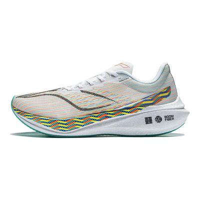 Li Ning Feidian 3 Challenger Амортизация Износостойкие Дышащие Низкие Спринтерские Беговые Кроссовки Мужские Белый ARMT037-17