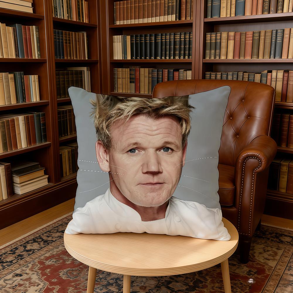 Chef Funny G-Gordon Ramsay cushion cover Home Office Birthday Anniversary Gifts Soft Skin Friendly Cushion Cover