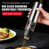 Automatic Electric Salt and Pepper Grinder USB Rechargeable Adjustable Coarseness Mill Perfect for Cooking Gift