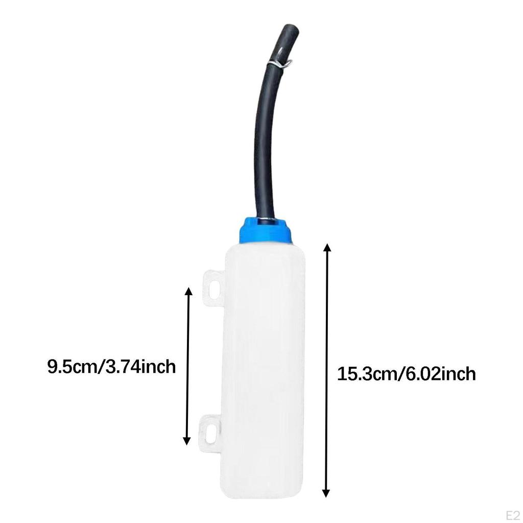Motorcycle Engine Water Tank with Hose High Strength Leakproof Easy to Install Replace Wear