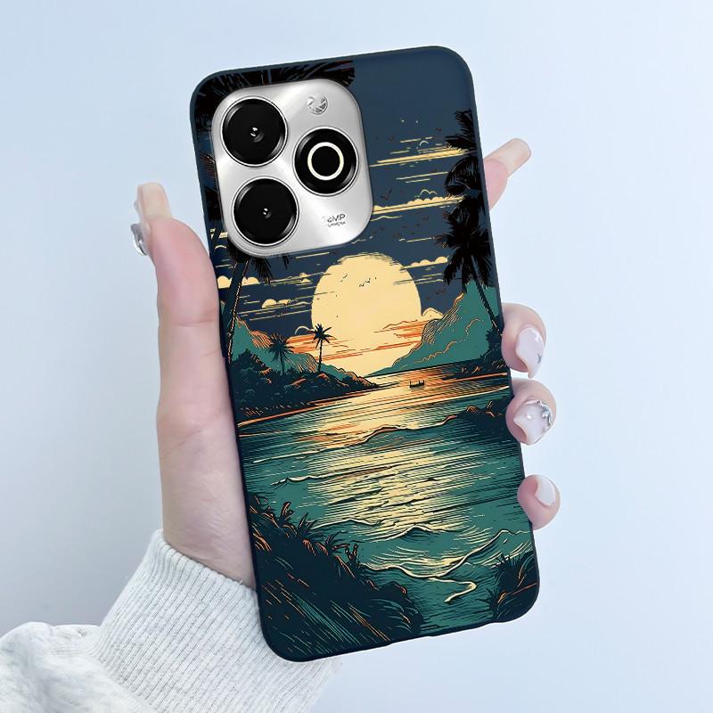 Phone Case For Umidigi G100X / G9X Case Luxury Cute Love Heart Rabbit Cartoon Funny Cover Black Soft Silicone Protective Casing