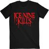 ICE NINE KILLS FUNERAL DERANGEMENTS Graphic Print Mens and Womens Loose Short Sleeved Tshirt Casual All Year Round Luxury