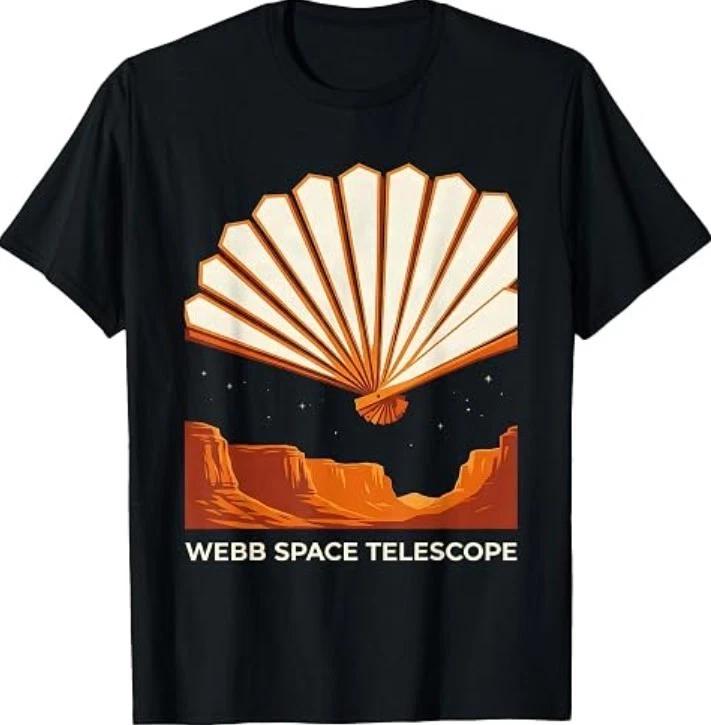 Men's Webb Space Telescope Science Universe Astronomy Enthusiast T-Shirt