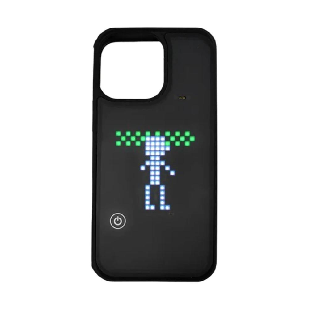 DIY Mode With APP Image Screen Case For iPhone 17 16 15 14 13 Pro Max Plus Smart Function Phone Cases Anime Phone Luminous Case