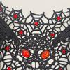 Викторианский кружевной воротник Готический меховой накидка-шаль Накидка на плечи Костюмы для Хэллоуина Косплей Меховая шаль-накидка Подарки