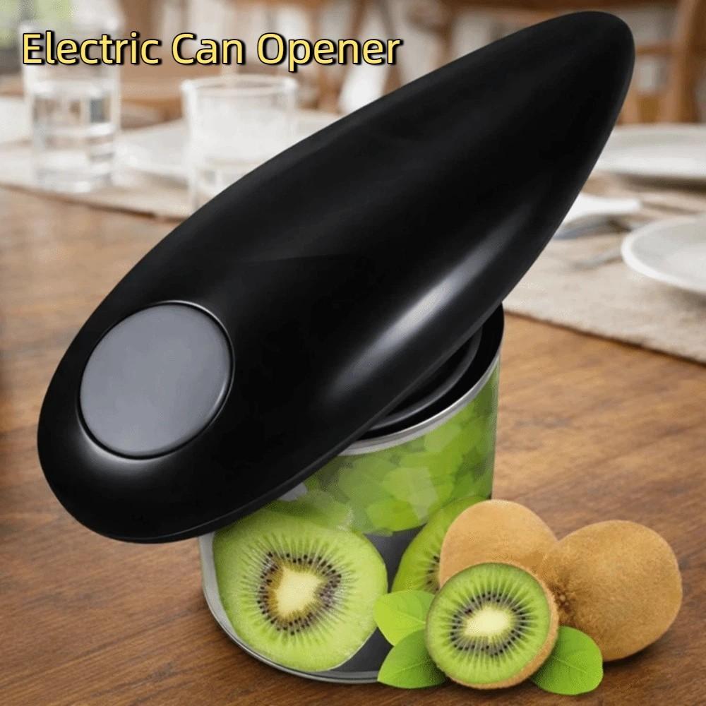 Автоматическая открывалка для консервов на батарейках, электрическая открывалка для жестяных банок без рук, кухонный гаджет