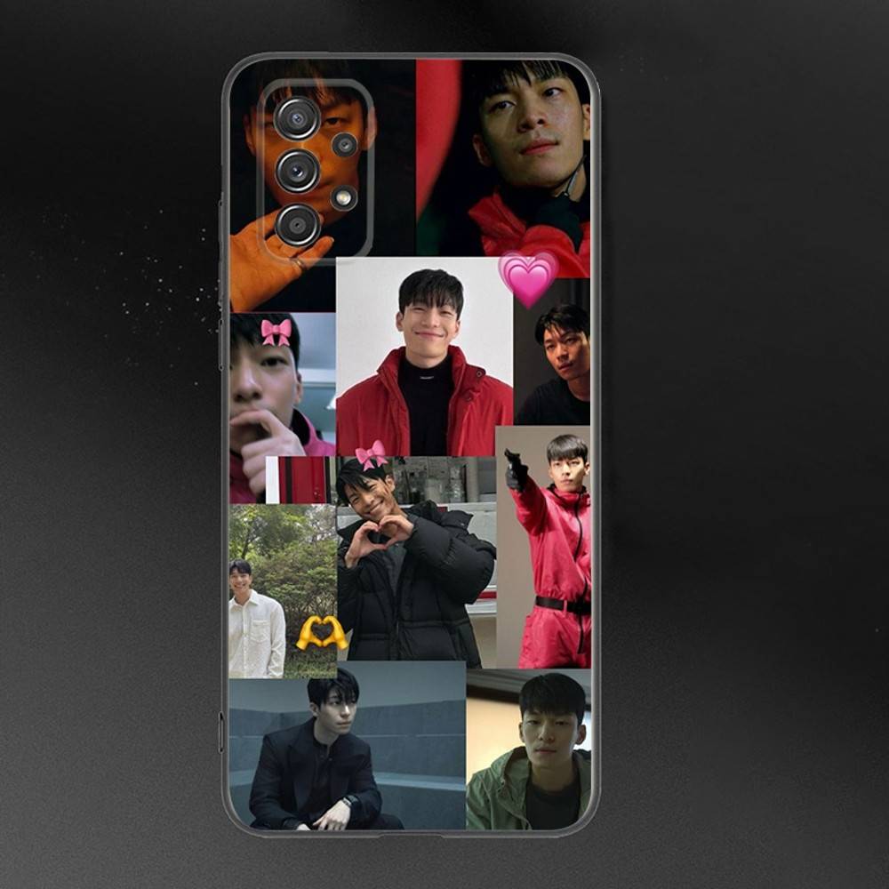 W-Wi H-Ha-joon Phone Case For Samsung Galaxy A 91,80,73,72,71,53,52,51,22,5G Shockproof Soft Black Cover