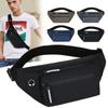Men Running Waist Bag Adjustable Strap Fitness Mobile Phone Bag Wear Resistant Marathon Fanny Pack for Outdoor Sports Running Jogging Belt Pouch