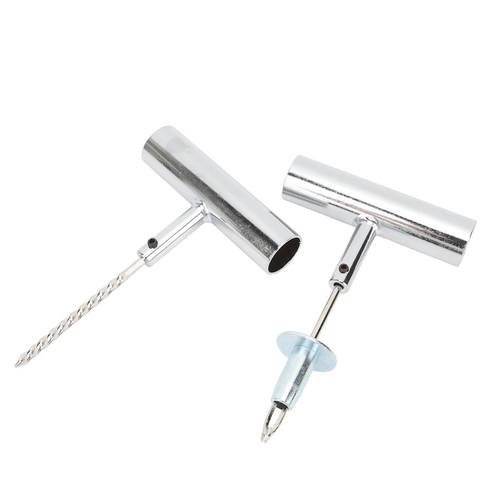 Комплект для ремонта шин, профессиональный набор для ремонта шин, металлический инструмент для замены проколов шин для автомобилей, мотоциклов, грузовиков 