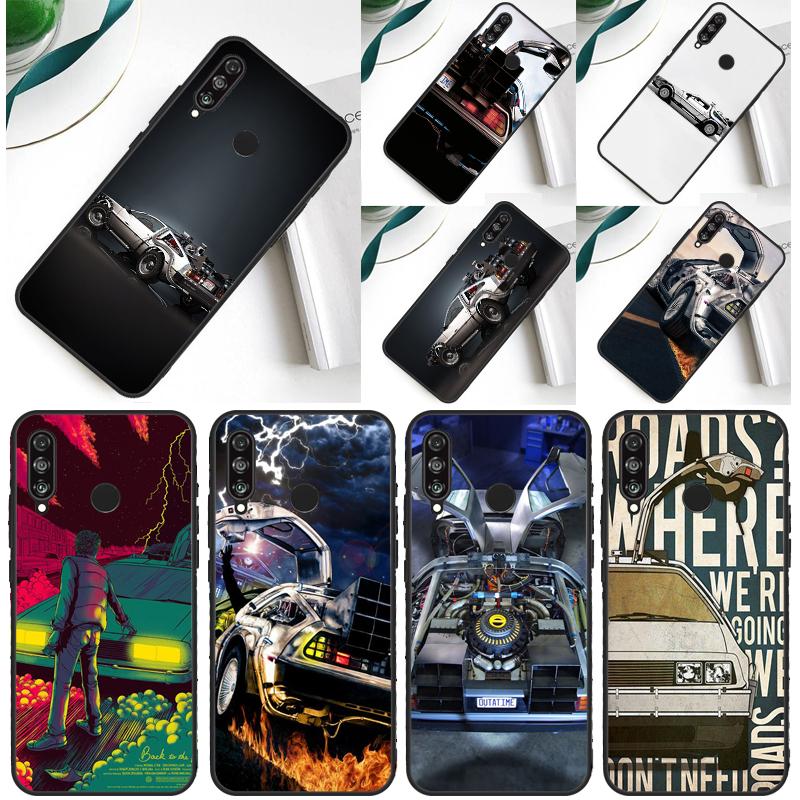 Back to the Future DeLorean For Huawei Nova 12s 12i 11i 5T 9 10 SE Y91 Y90 Y60 Y70 Y72 Y61 P60 Pro P20 P40 P30 Lite Case