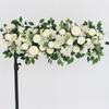 50/100cm DIY Wedding Flower Wall Decoration Arrangement Supplies Silk Peonies Rose Artificial Floral Row Decor Wed Arch Backdrop
