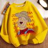 Children's Casual John's Farm Hoodies for Autumn and Winter, Fashionable Long-sleeved Hoodies for Boys and Girls