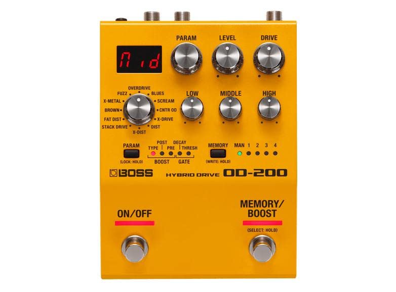 ГИБРИДНЫЙ ПРИВОД Boss Overdrive BOSS/OD-200
