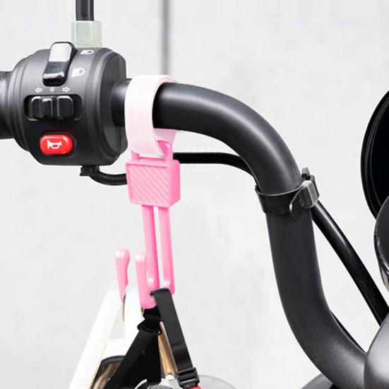 Крючок на руль велосипеда-скутера, вращающийся на 360 градусов, с высокой грузоподъемностью, простой в установке, крючок для автомобильного сиденья, вешалка на подголовник