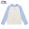 Li-Ning Детская хлопковая футболка с длинным рукавом