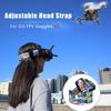 Accessories With Battery Hole For DJI FPV Goggles V2 Head Strap Replacement Headband Elastic Band