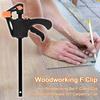 (Никита) Деревянный брусок 91 мм F Зажимные зажимы Быстроразъемная рукоятка с храповым механизмом фиксированная