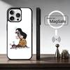 Мультяшный Крот Чехол для Телефона Для iPhone17,16,15,14,13,12,11 Plus,Pro Max Магнитный Для Magsafe Беспроводной Зарядки