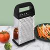 Four Sided Cheese Graters Stainless Steel Vegetable Slicer Ergonomic Food Shredder  Cheese