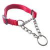 Nylon Dog Slip Pinch Collar Metal Dog Leash Necklace Practical Dog Training Collar  Training
