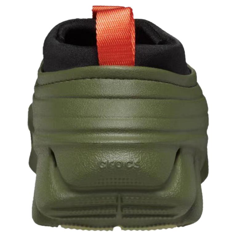 Crocs EVA Комфорт Тренд Противоскользящие Износостойкие Низкие Повседневные Кроссовки Унисекс 'Армейский Зеленый'