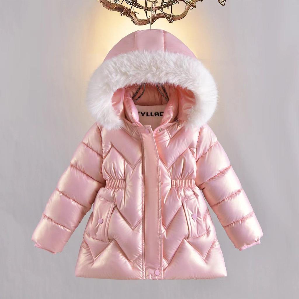 Kids Jackets Autumn Winter Fashion Boys Girls Thin Warm Coats Baby Lightweight Down Cotton Coats Children Clothing