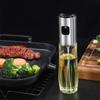 Glass Oil Spray Bottle Stainless Steel Oil Dispenser Bottle Glass Oil Sprayer  Household