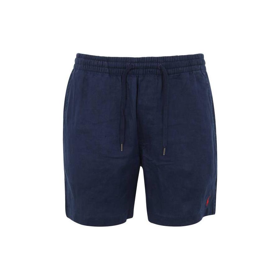 Polo Ralph Lauren logo-embroidered linen deck shorts 710901802-001