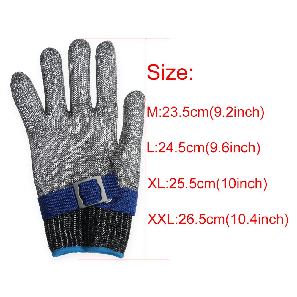 Hand Protection Protection Gloves Safety Cut Proof Stainless Steel Metal Stab Resistant Glove