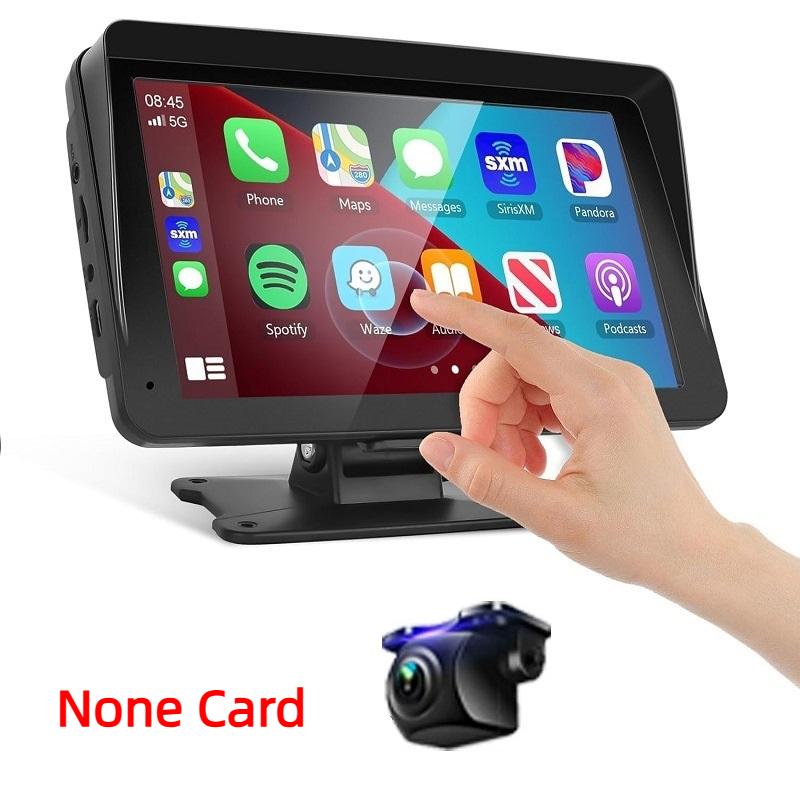 Новый 7-дюймовый Carplay портативный беспроводной автомобильный смарт-экран MP5 навигация реверсивный плеер