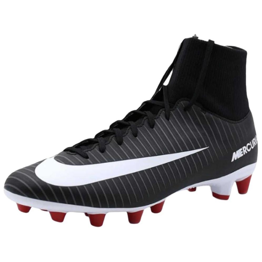 Nike Mercurial Vi Df Ag-Pro Classic Comfortable Non-Slip Durable Football Shoes Men Football Shoes Black 903608-002