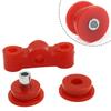 Car Accessories Gear Lever Bushing Performance Polyurethane Red + Silver Suitable For D Series Engines For D Series Engines