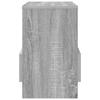 Magazine Shelf Grey Sonoma 35 x 30 x 45 cm