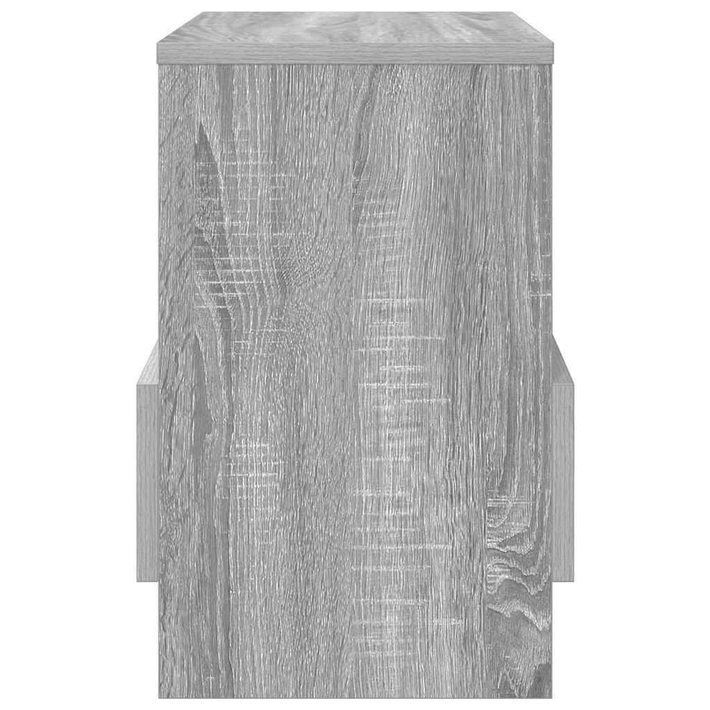 Magazine Shelf Grey Sonoma 35 x 30 x 45 cm