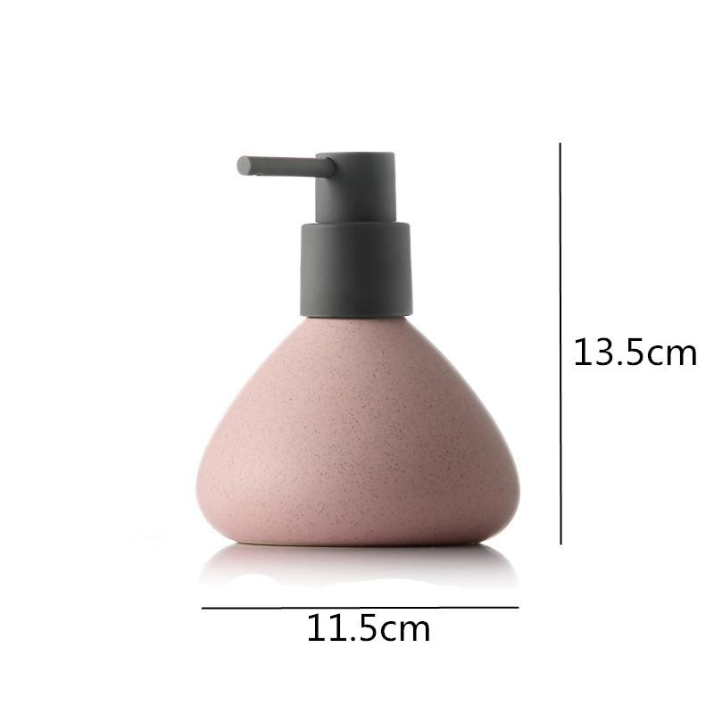 Бутылка для лосьона Nordic Ceramics 280 мл 500 мл Конический пресс Бутылка Товары для ванной комнаты Бутылка для дезинфицирующего средства для рук Контейнер для геля для душа