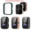 Glass + Protective Case for Amazfit Bip 5 / Amazfit Bip5 Unity A2324 / Amazfit Bip5 Pro / Amazfit Bip 3 / Amazfit Bip3 Pro All-around Bumper Cover