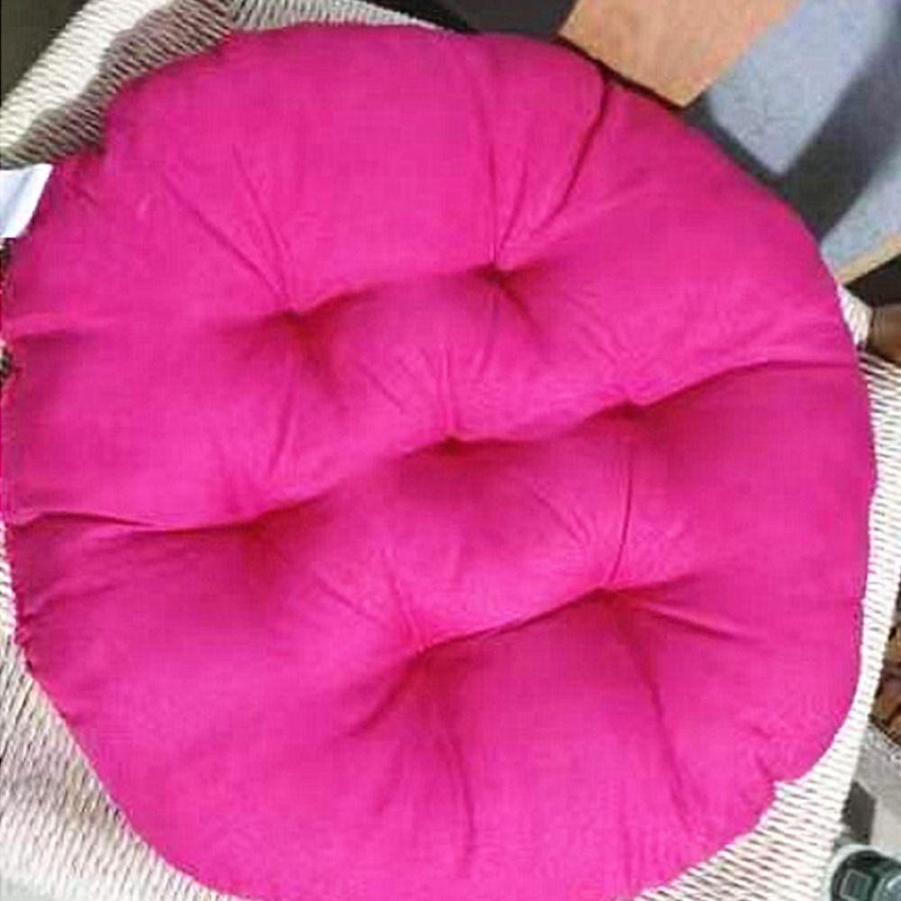 Однотонная подушка для стула Подушка для сна Круглая подушка Модный круглый коврик Зима